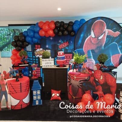Decoração Homem-Aranha