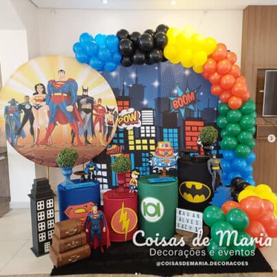 Decoração Liga da Justiça