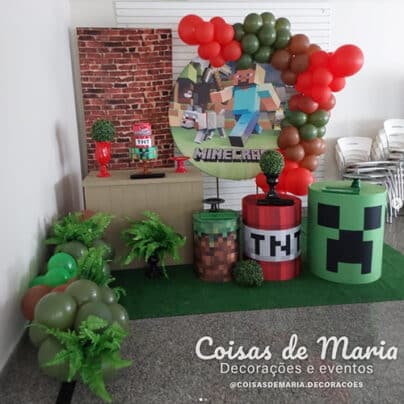 Decoração Minecraft