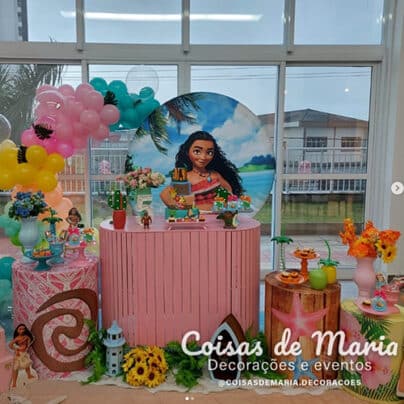 Decoração Moana