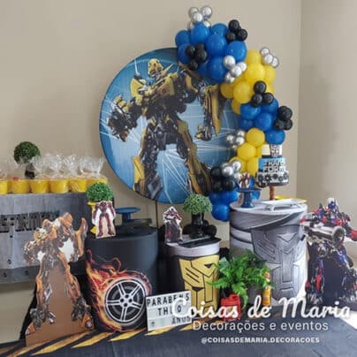 Decoração Transformers