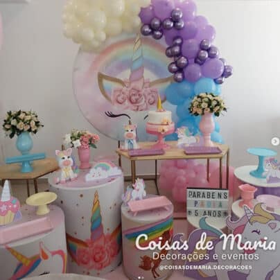 Decoração Unicórni