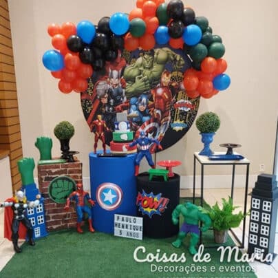Decoração Vingadores
